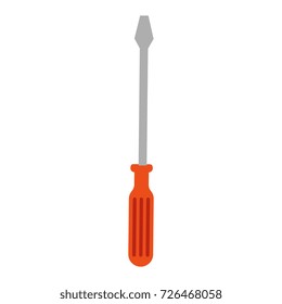 screwdriver tool isolated icon