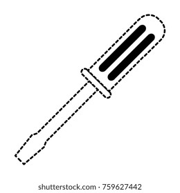 screwdriver tool isolated icon