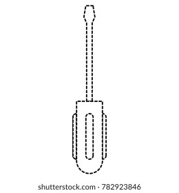 screwdriver tool isolated icon