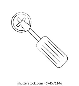 screwdriver tool with screw