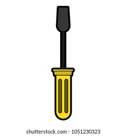 Screwdriver tool symbol