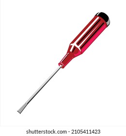 screwdriver tools equipment vector design