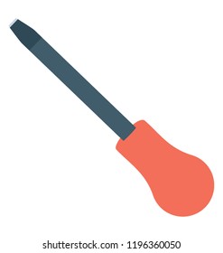
Screwdriver to use in repairing 
