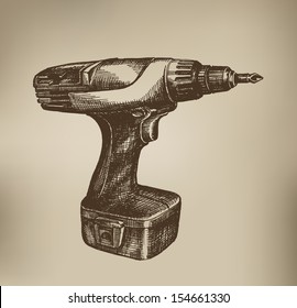 Screwdriver. Vector Format