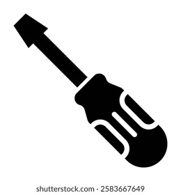 screwdriver Vector glyph icon Design 