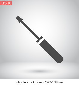 screwdriver vector icon 10 eps