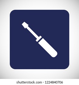 screwdriver vector icon 10 eps