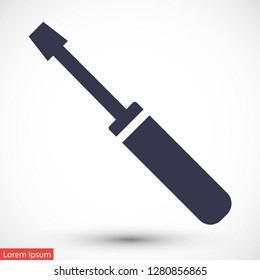 screwdriver vector icon 10 eps