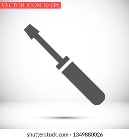 screwdriver vector icon 10 eps