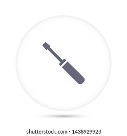 screwdriver vector icon 10 eps , Lorem ipsum Flat design