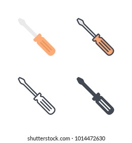 Screwdriver vector icon