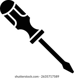 Screwdriver vector icon. Can be used for printing, mobile and web applications.