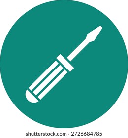 Ilustração do design do ícone do vetor da chave de fenda