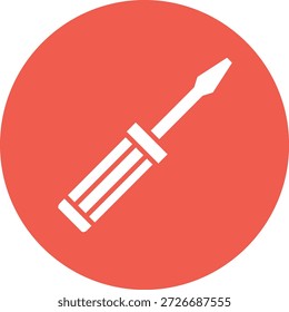 Ilustração do design do ícone do vetor da chave de fenda