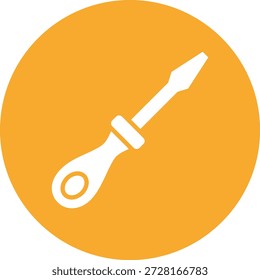 Ilustração do design do ícone do vetor da chave de fenda