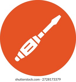 Ilustração do design do ícone do vetor da chave de fenda