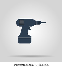 screwdriver. vector icon. Flat design style eps 10