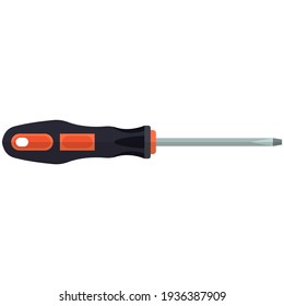 Screwdriver vector icon illustration isolated on white