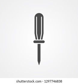 Screwdriver vector icon sign symbol