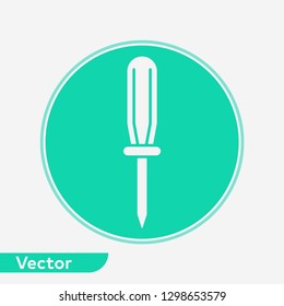 Screwdriver vector icon sign symbol