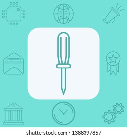 Screwdriver vector icon sign symbol