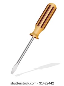 Screwdriver - Vector Illustration