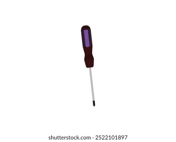 Screwdriver Vector on White Background. Hand Tool for Working and Repairing
Screwdriver Vector Illustration on White Background, Hand Tool for Working, Repairing, and Construction Projects