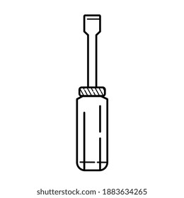 SCREWDRIVER VECTORIAL ICON FOR TOOLS