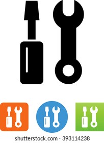Screwdriver wrench icon