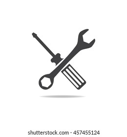 Screwdriver and Wrench icon