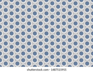 Screw-nuts seamless pattern. Vector background