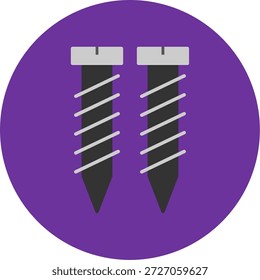 Icono de tornillos para su proyecto