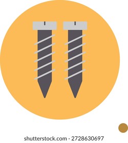Icono de tornillos para su proyecto