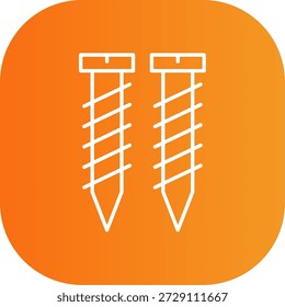 Icono de tornillos para su proyecto