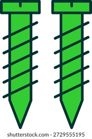 Icono de tornillos para su proyecto