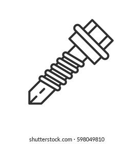 Screws for metal