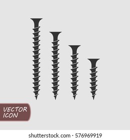 Screws vector icon