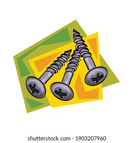 Dibujo vectorial aislado en fondo blanco en EPS10