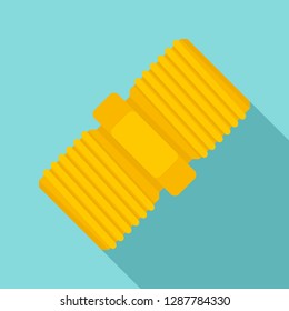 Screw-thread icon. Flat illustration of screw-thread vector icon for web design