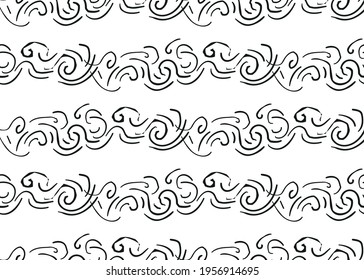 Scribble. Abstract vector background. For design