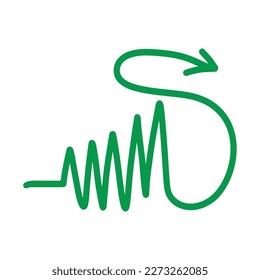 Scribble Arrow suitable for design graphic resource.