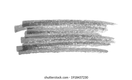 Scribble with a black marker. Doodle style scribble. Black hand drawn design element on white background. Vector illustration