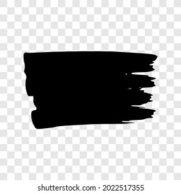 Crítica con un marcador negro. garabato estilo garabato. Elemento de diseño dibujado a mano negra sobre fondo transparente. Ilustración del vector