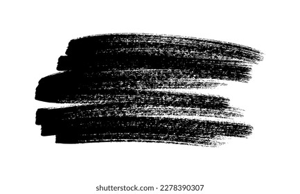 Scribble with a black marker. Doodle style scribble. Black hand drawn design element on white background. Vector illustration