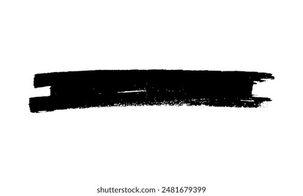 Garabatear con un marcador negro. Garabato estilo garabato. Elemento de diseño dibujado a mano negro sobre fondo blanco. Ilustración vectorial
