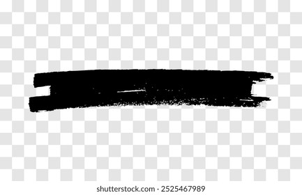Scribble with a black marker. Doodle style scribble. Black hand drawn design element on transparent background. Vector illustration