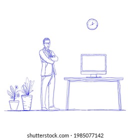 scribble business deal illustrator vector for business, factory,