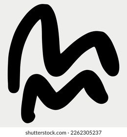 Scribble Design Elements vector illustration