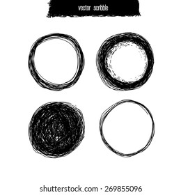 Scribble doodle illustration