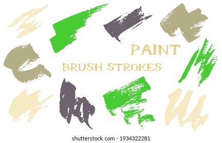 Scribble doodle ink brush strokes vector band. Grunge texture messy graphic design elements. Freehand paint traces on white background.